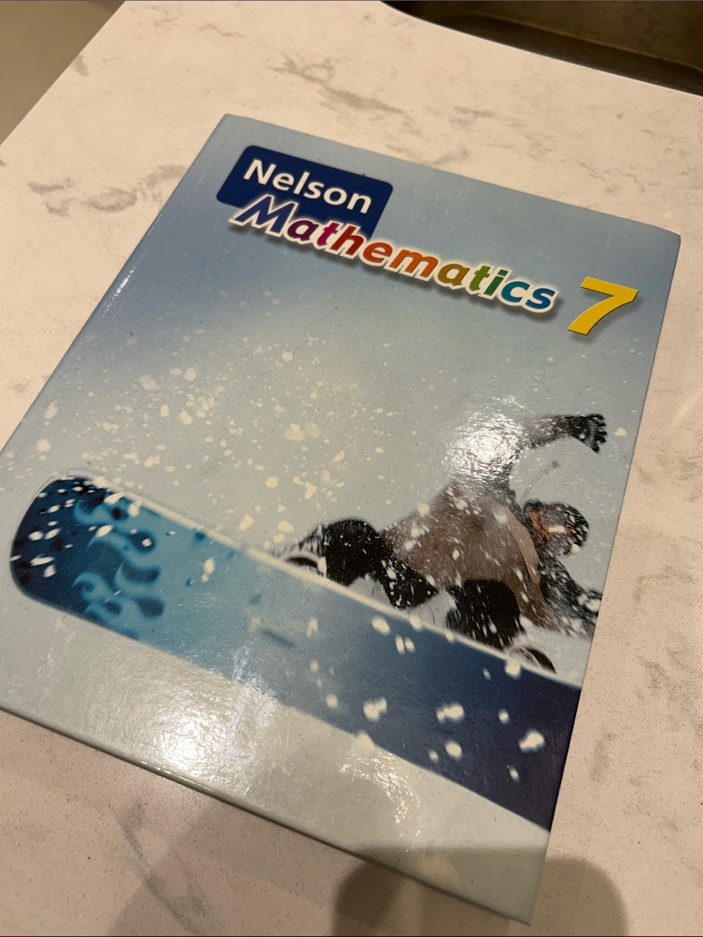 Mathematics 7 Textbook - Light Blue Cover